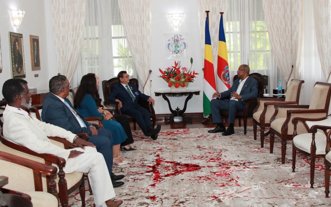 A Meeting of Shared Vision: Rotary Club Meets with President Herminie at State House
